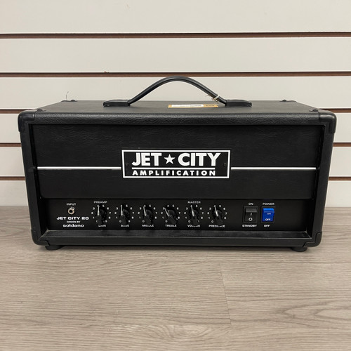 Vist Large View of Product Image Which is Used Jet City JCA20H Tube Guitar Amplifier Head