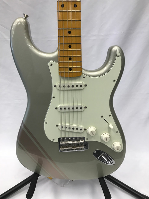 Vist Large View of Product Image Which is Used Fender 2018 MIJ FSR TRADITIONAL 50S COMP Stratocaster Electric Guitar Silver/Gray 6-String