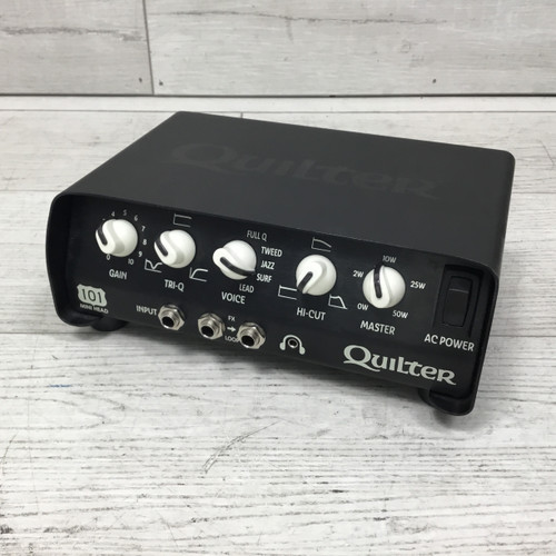 Vist Large View of Product Image Which is Used Quilter 101 Mini 50w Solid State Guitar Head 40051-S000115378
