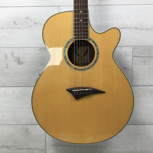 Used Dean Performer E GN Laminate Top Acoustic Electric Guitar Natural 40051-S000115380