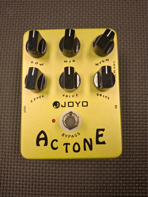 Used Joyo AC TONE DISTORTION Guitar Effect 41116-S000048633