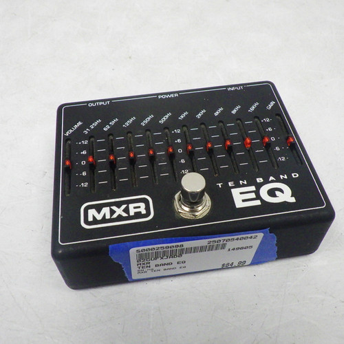 Used MXR Ten Band EQ Pedal 40042-S000259098