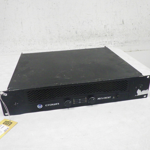 Used Crown XLS 802 Power Amp 40042-S000259110