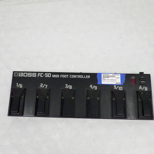 Used Boss Fc-50 Foot Controller  40042-S000259108