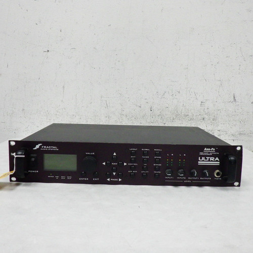 Used Fractal Audio AXE-FX Ultra Preamp Effects Processor Rackmount 40042-S000259111