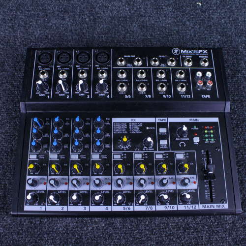 Vist Large View of Product Image Which is Used Mackie MIX 12FX Mixing Console 40123-S000130805
