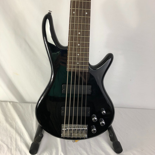 Used Ibanez GSR206 Bass Guitar Black 6-String 41128-S000106538