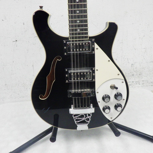 Used Harley Benton RB-612 Classic Series Electric Guitar Black 12-String 40042-S000259130
