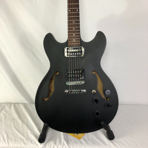 Used Ibanez AS93FM-VLS Semi-Hollow Electric Guitar Black 6-String 41128-S000106544