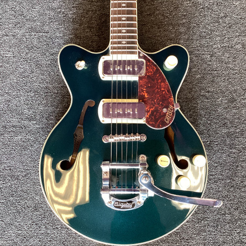 Used Gretsch G2655T Semi-Hollow Electric Guitar Green 6-String 40111-S000187876