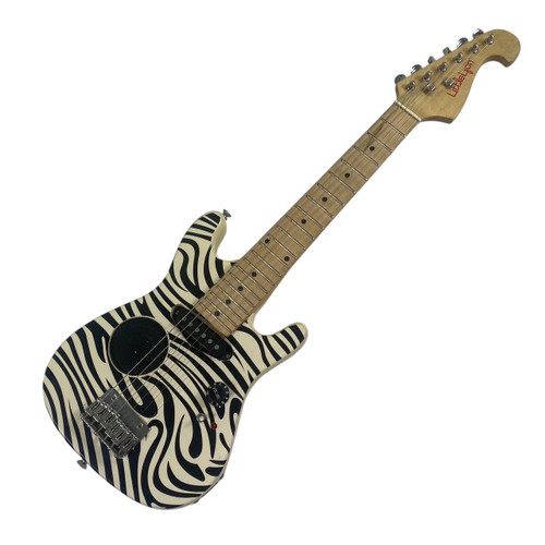 Used LITTLE LYON ZEBRA S Type Electric Guitar 40090-S000079734