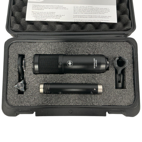 Used Sterling S50 AND S30 STUDIO KIT W CASE Microphone 40009-S000306720