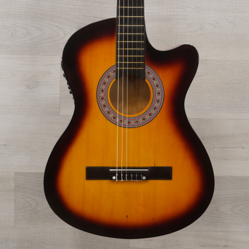 Vist Large View of Product Image Which is Used Laminate Top Acoustic Guitar Sunburst AS IS 40015-S000328393