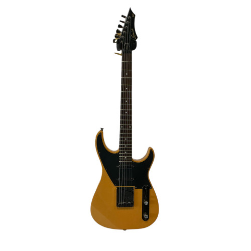 Used Samick MARIE S Type Electric Guitar Yellow 6-String 40009-S000306728
