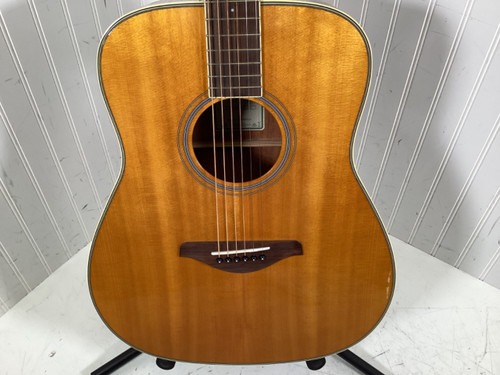 Vist Large View of Product Image Which is Used Yamaha FG-TA VT Solid Top Acoustic Guitar Natural