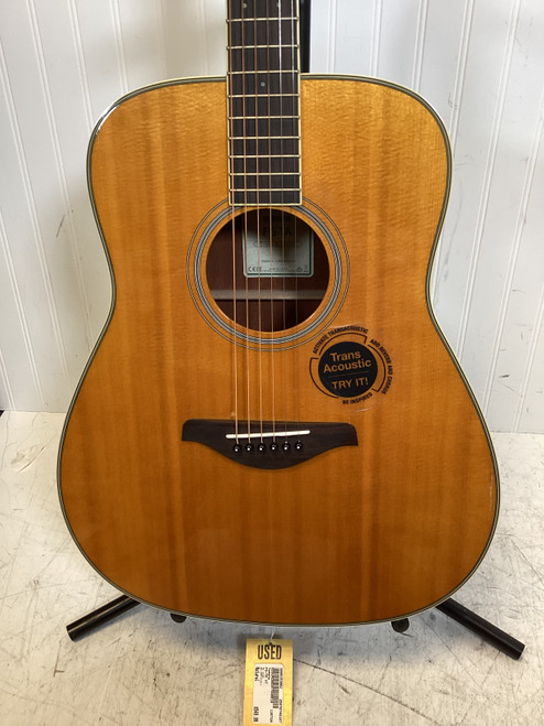 Vist Large View of Product Image Which is Used Yamaha FS-TA VT Solid Top Acoustic Guitar Natural