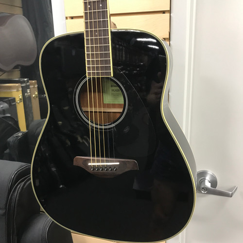 Used Yamaha FG-820 Laminate Top Acoustic Guitar Black 41125-S000039448