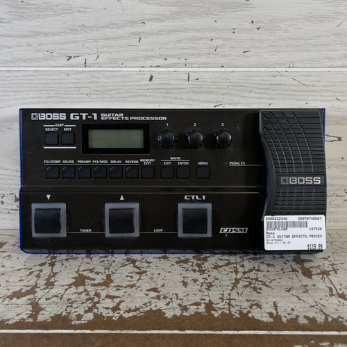 Used - Boss GT-1 GUITAR EFFECTS PROCESSOR Floorboard Effect 40087-S000232348