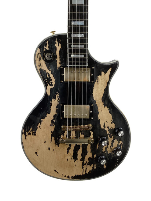 Used 10S Guitars GF Relic Old Blackie LP-Type Electric Guitar 41115-S000113105