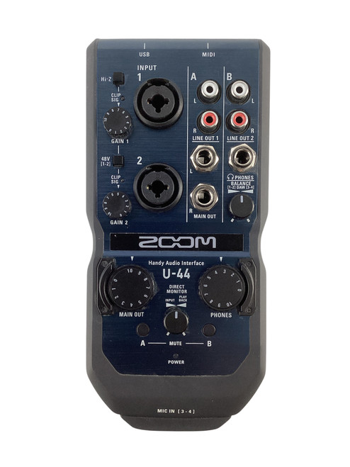 Used Zoom U-44 Handy Audio Computer Interface  41115-S000113109