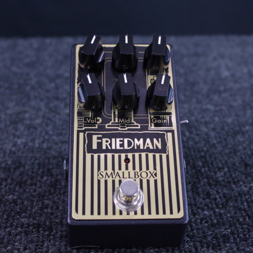 Vist Large View of Product Image Which is Used Friedman SMALLBOX DISTORTION PEDAL Distortion Pedal