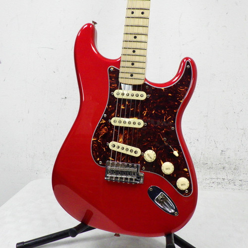 Used Fender 2007 Standard Stratocaster Red Electric Guitar 40042-S000259178