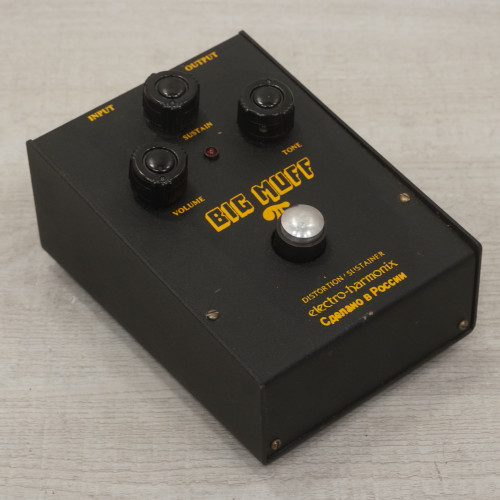 Used Electro Harmonix Big Muff Black Russian Distortion Pedal 40015-S000328430