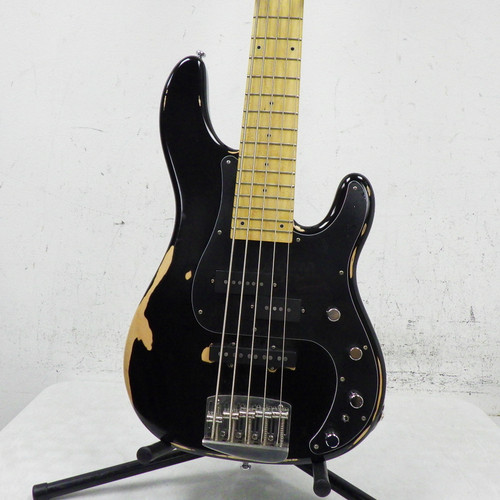 Used Capurso Spiral Vintage 524 PJ Style Bass Black 5-String 40042-S000259189