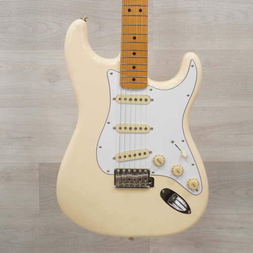Used Fender Jimi Hendrix Stratocaster Electric Guitar White 40015-S000328433