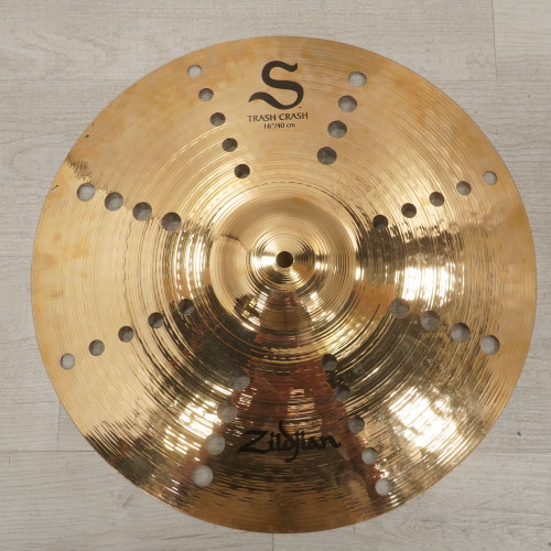 Used Zildjian 16" S Trash Crash Cymbal 40015-S000328439