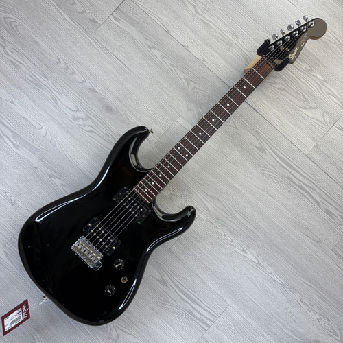 Vist Large View of Product Image Which is Used Squier STRAT MIJ 1985-86 Vintage S Type Electric Guitar Black 6-String