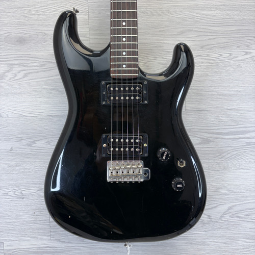 Vist Large View of Product Image Which is Used Squier STRAT MIJ 1985-86 Vintage S Type Electric Guitar Black 6-String