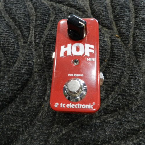 Used TC Electronic HOF REVERB MINI Reverb Pedal 40105-S000076202