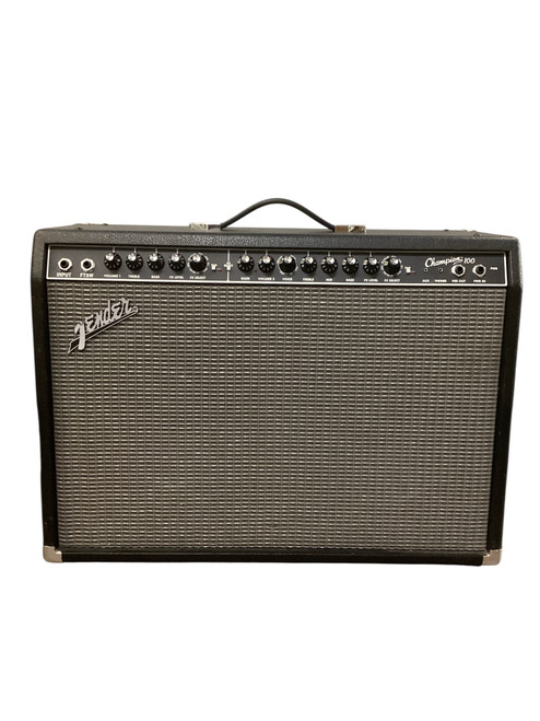 Used Fender Champion 100 Combo Amp W/FTSW 41115-S000113128