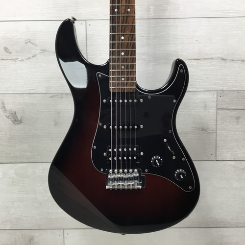Vist Large View of Product Image Which is Used Yamaha Pacifica PAC012DLX Sunburst HSS S Type Electric Guitar 40051-S000115418