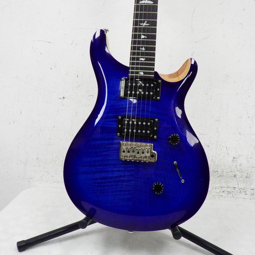 Used PRS Custom 24 SE S Electric Guitar Blue 40042-S000259202