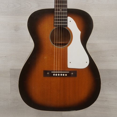 Used Silvertone 600 AVS Laminate Top Acoustic Guitar Sunburst 40015-S000328468