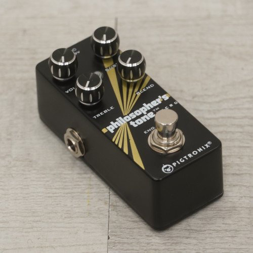 Vist Large View of Product Image Which is Used Pigtronix Philosophers Tone Micro Compressor Pedal 40015-S000328476