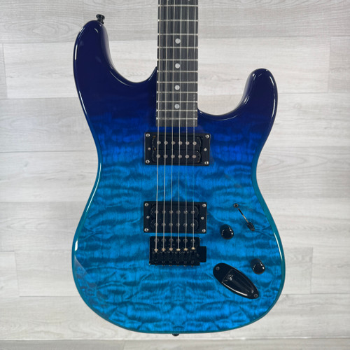 Used Parts 6-string Electric Guitar - Blue 40112-S000178558