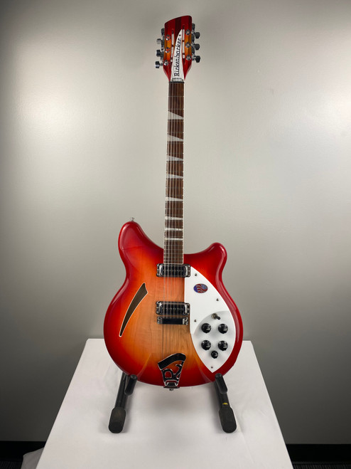 Vist Large View of Product Image Which is Used Rickenbacker 2022 360/12 FIREGLO Semi-Hollow Electric Guitar Cherry Sunburst 12-String