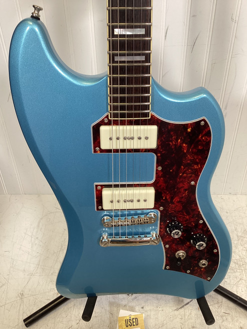 Used Guild T-BIRD ST P90 Offset Double Cutaway Electric Guitar Blue 6-String 40107-S000153108