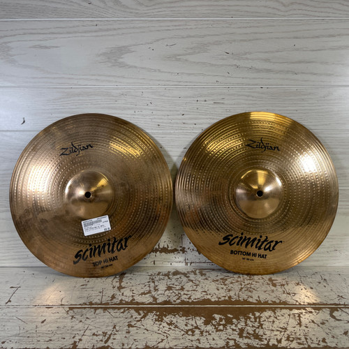 Vist Large View of Product Image Which is Used - Zildjian 14IN SCIMITAR HI HATS - Hi Hat Cymbals 14" 40087-S000232420