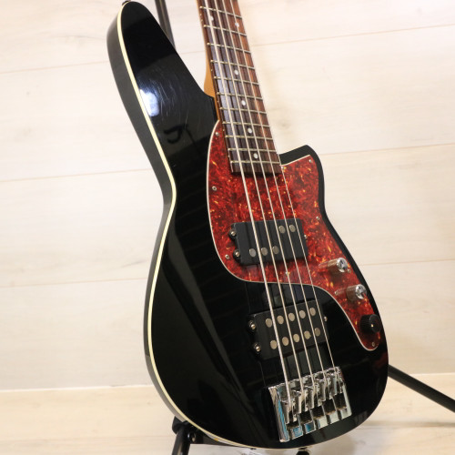 Used Reverend MERCALLI 5 Bass Guitar Black 5-String 41108-S000061872