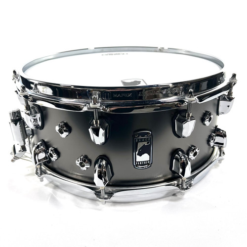 Used Mapex Black Panther Wraith 14 x 6 Inch Brass Metal Snare Drum 