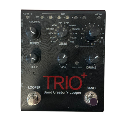 Used Digitech TRIO + Guitar Effects Pedal 40009-S000306811