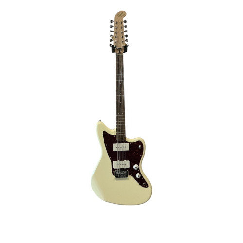 Used Squier JAZZMASTER 12 STRING S Type Electric Guitar White 12-String 40009-S000306810