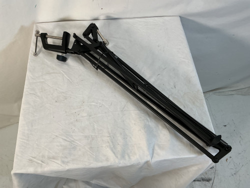Used Hosa MSB-265 DESKTOP MIC BOOM ARM Microphone Stand 40012-S000303779