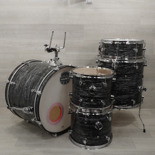 Used 5-piece Drum Set - Black Oyster Pearl - Hardware Included - Local Pickup Only 40112-S000178571