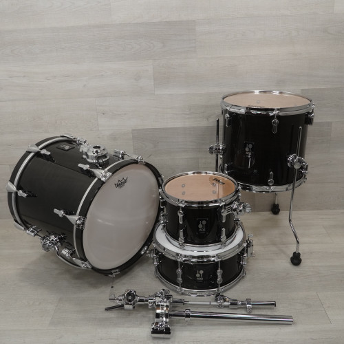 Used Sonor AQ2 Safari 4-piece Drum Kit - Transparent Satin Black Lacquer - Local Pickup Only 40112-S000178574