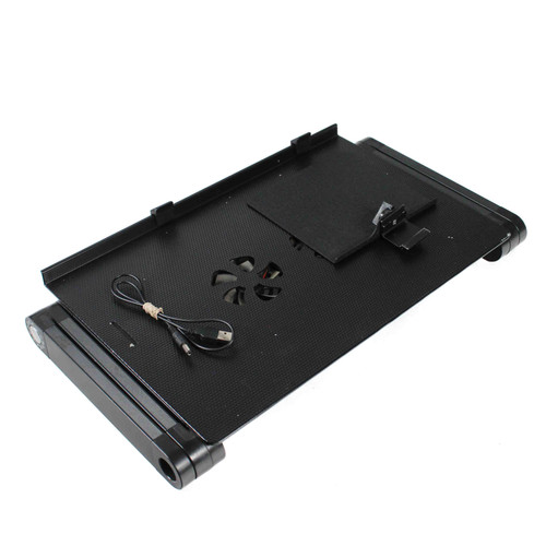 Used ADJUSTABLE LAPTOP STAND W FAN Pro Sound Accessory
